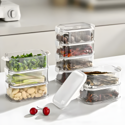 Plastic Container 4 Pcs